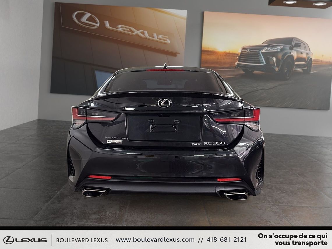 2020 LEXUS RC 350 GROUPE F SPORT 3 AWD