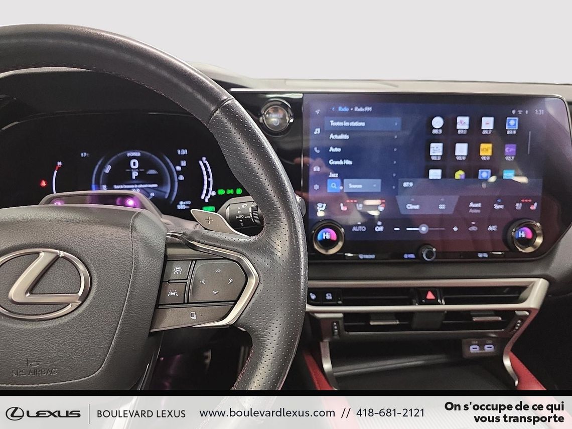 2023 LEXUS RX 500h GROUPE F SPORT PERFORMANCE 3 AWD
