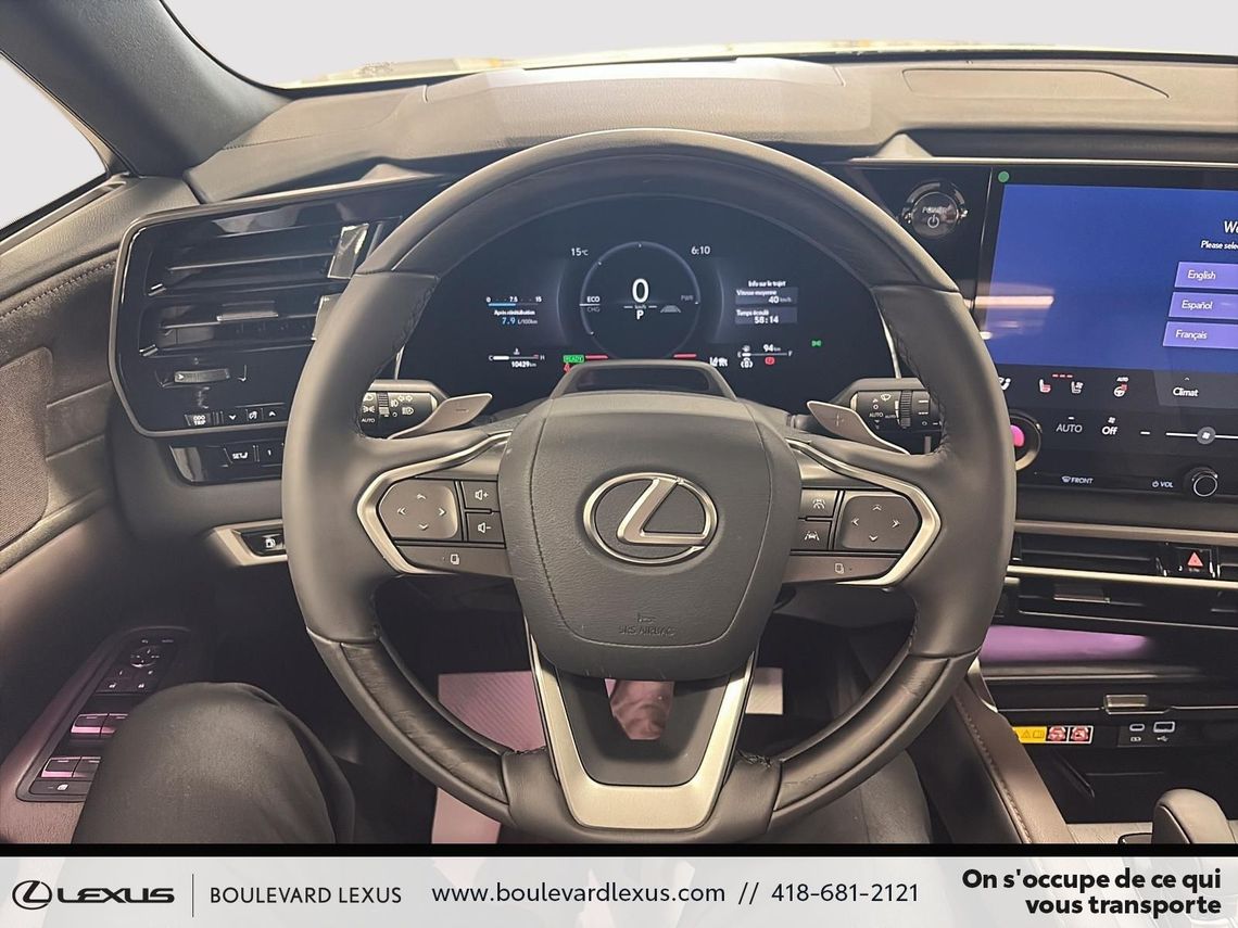 2025 LEXUS RX 350 H AWD GROUPE EXÉCUTIF